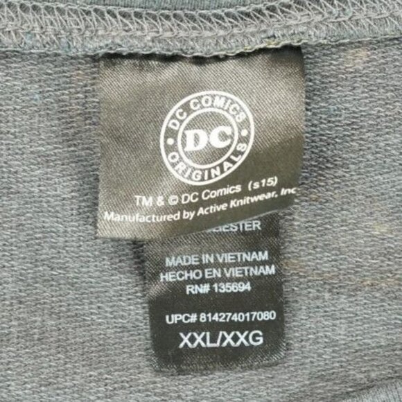 Vintage DC‎ Comics Sweatshirt Women's XXL Sweatshirt Streetwear Fashion Style - Picture 3 of 3